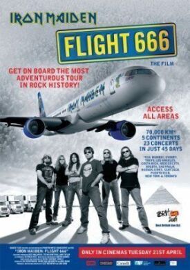 Постер к Iron Maiden – рейс 666 бесплатно