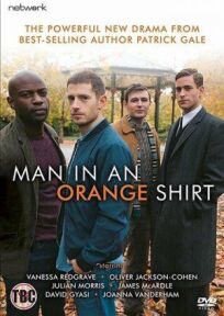 Постер к Мужчина в оранжевой рубашке бесплатно