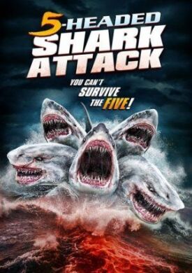 Постер к Нападение пятиглавой акулы бесплатно