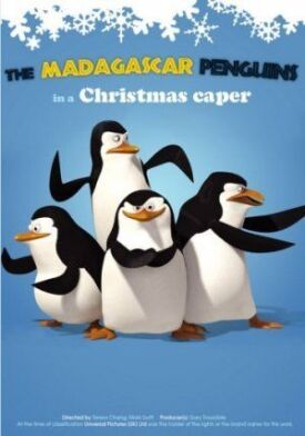 Постер к Пингвины из Мадагаскара в рождественских приключениях бесплатно