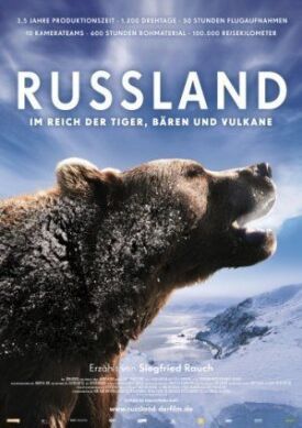 Постер к Россия — царство тигров, медведей и вулканов бесплатно