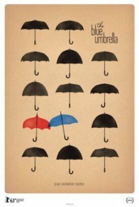 Постер к Синий зонтик бесплатно