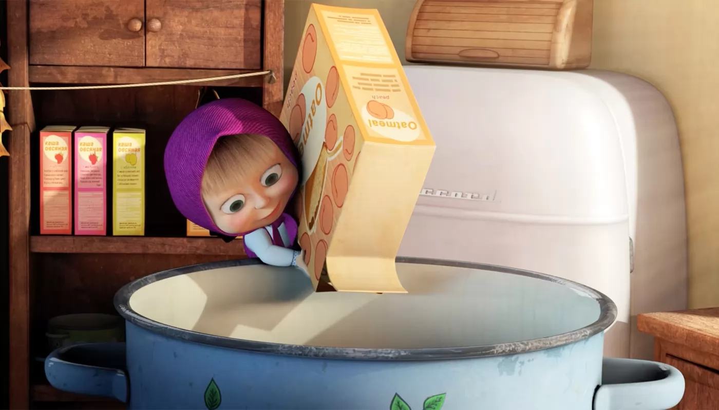 Мультсериал "Маша и Медведь" назван "оружием пропаганды"